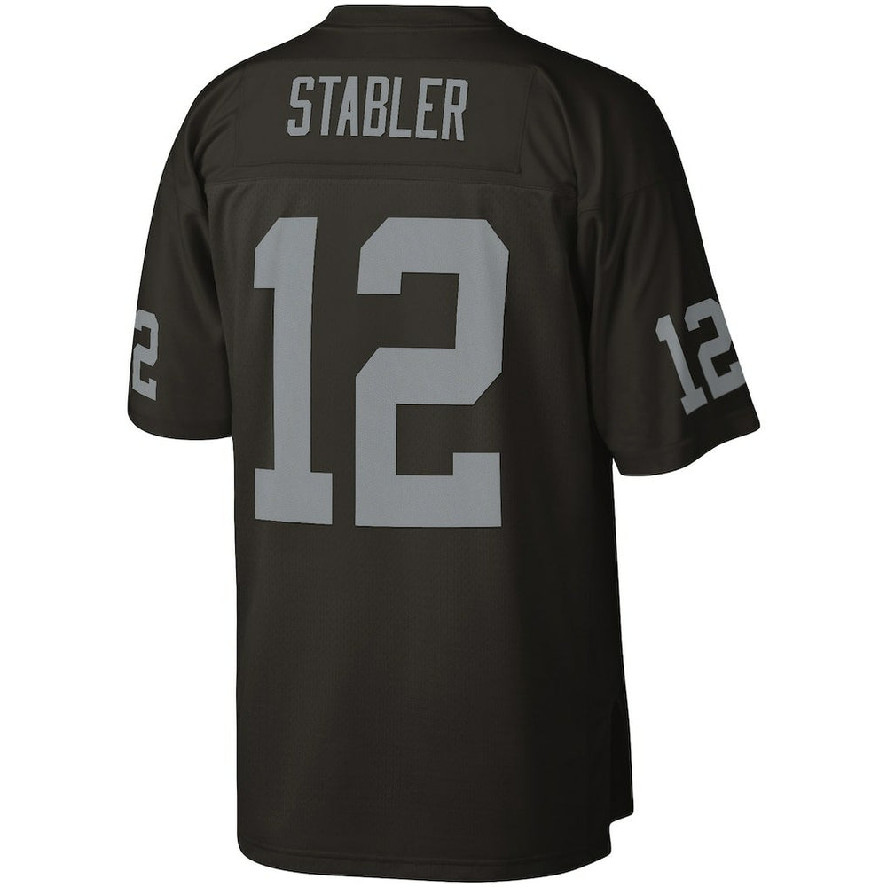 Ken Stabler Las Vegas Raiders Legacy Replica Jersey - Black - Mitchell & Ness
