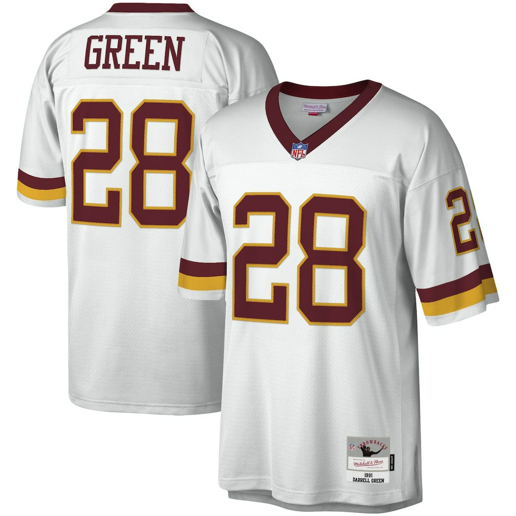 Darrell Green Washington Football Team Legacy Replica Jersey - White - Mitchell & Ness