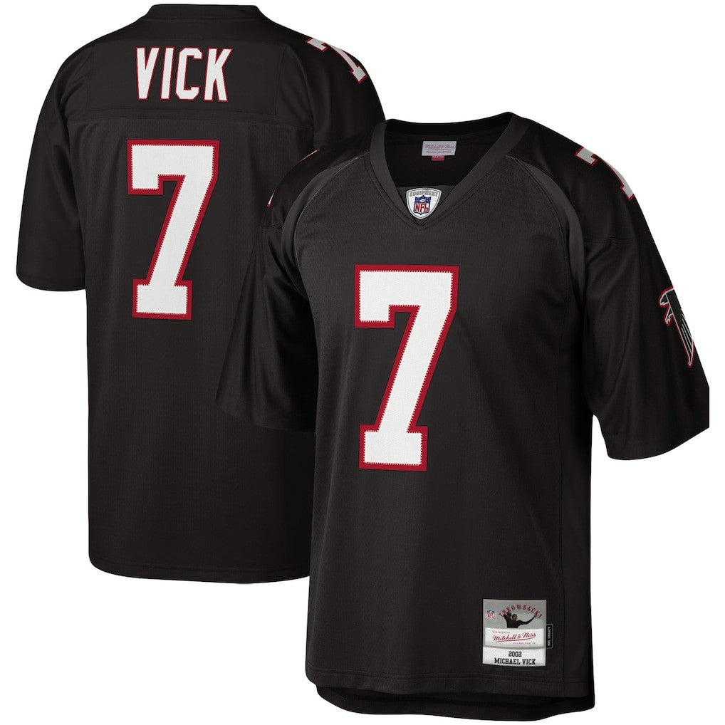 Michael Vick Atlanta Falcons Legacy Replica Jersey - Black - Mitchell & Ness