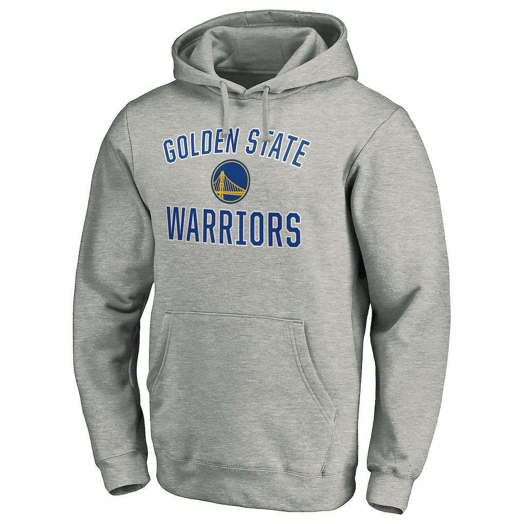 Golden State Warriors Victory Arch Pullover Hoodie Heather Gray