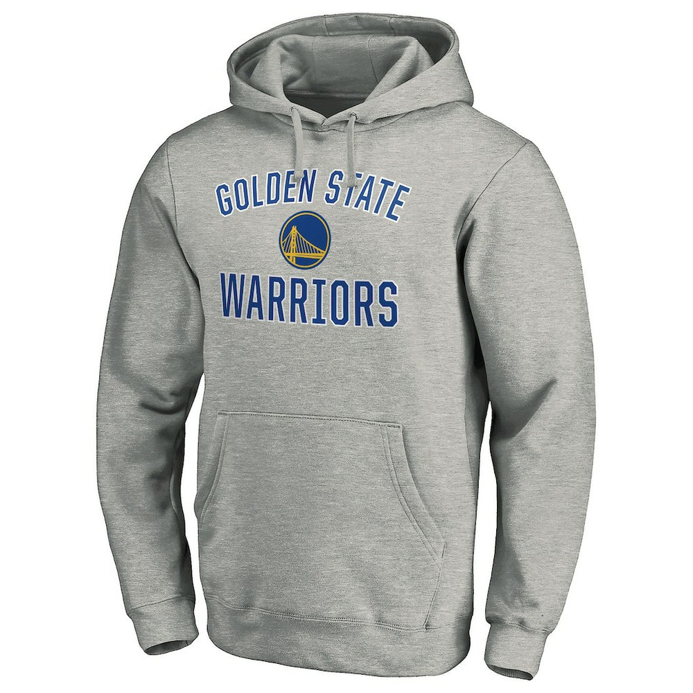 Golden State Warriors Victory Arch Pullover Hoodie Heather Gray