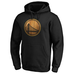 Golden State Warriors Hardwood Pullover Hoodie Black