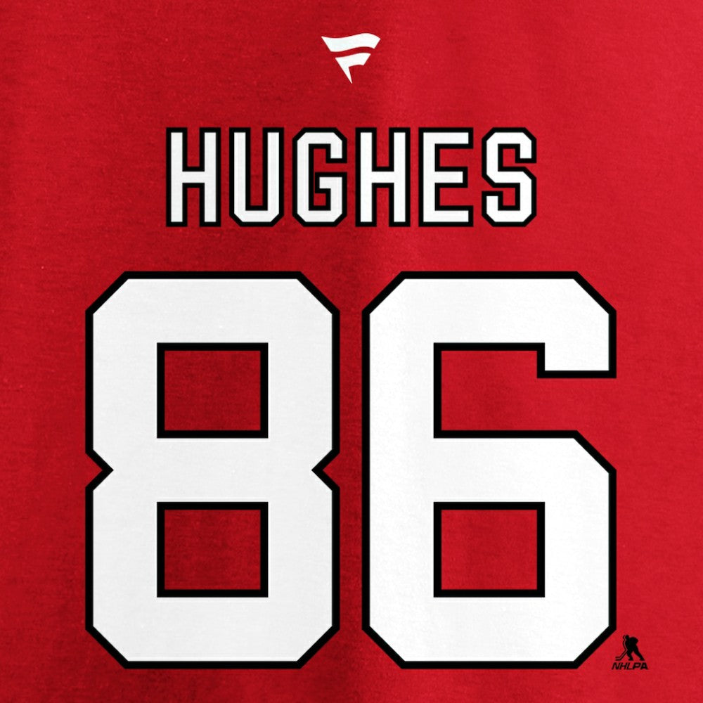 Jack Hughes New Jersey Devils Fanatics Authentic Stack Player Name & Number T-Shirt - Red | Fanatics near me