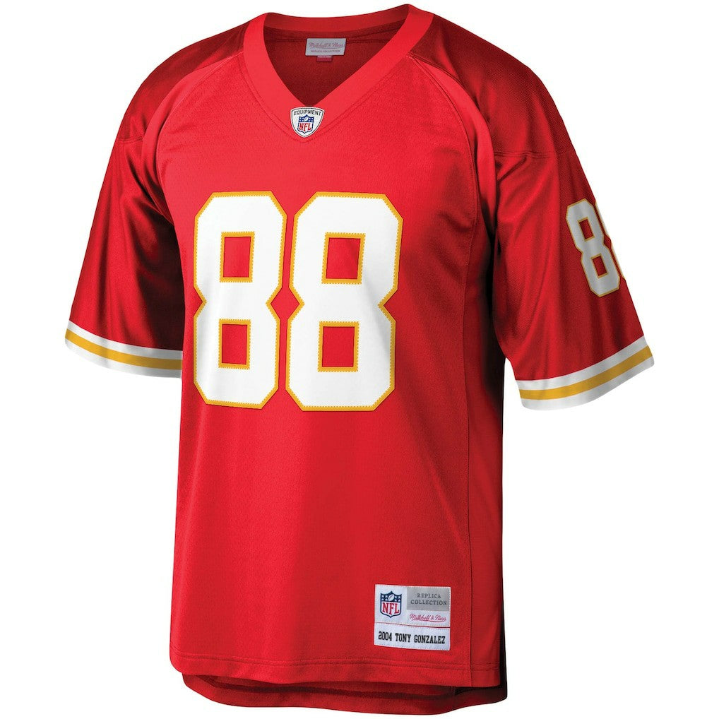 Tony Gonzalez Kansas City Chiefs Legacy Replica Jersey - Red - Mitchell & Ness