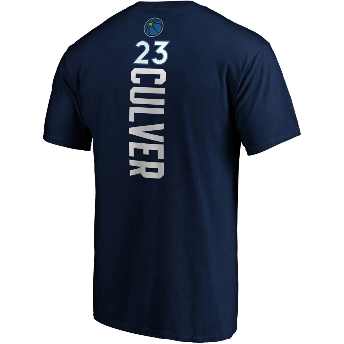 Fanatics Jarrett Culver Minnesota Timberwolves Playmaker Name & Number Logo T-Shirt Navy