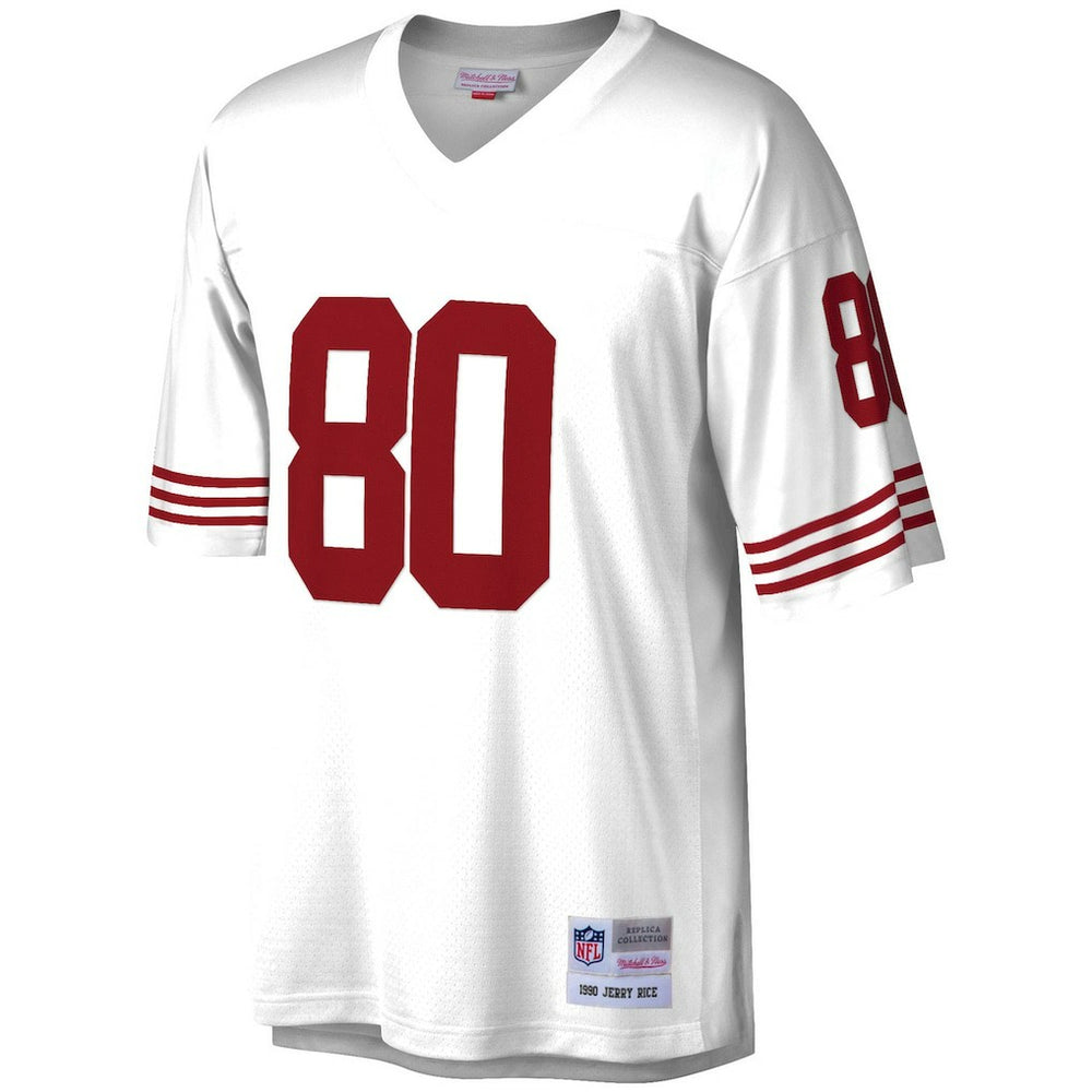 Jerry Rice San Francisco 49ers Legacy Replica Jersey - White - Mitchell & Ness