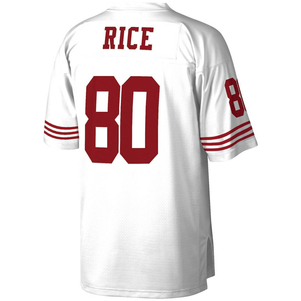 Jerry Rice San Francisco 49ers Legacy Replica Jersey - White - Mitchell & Ness