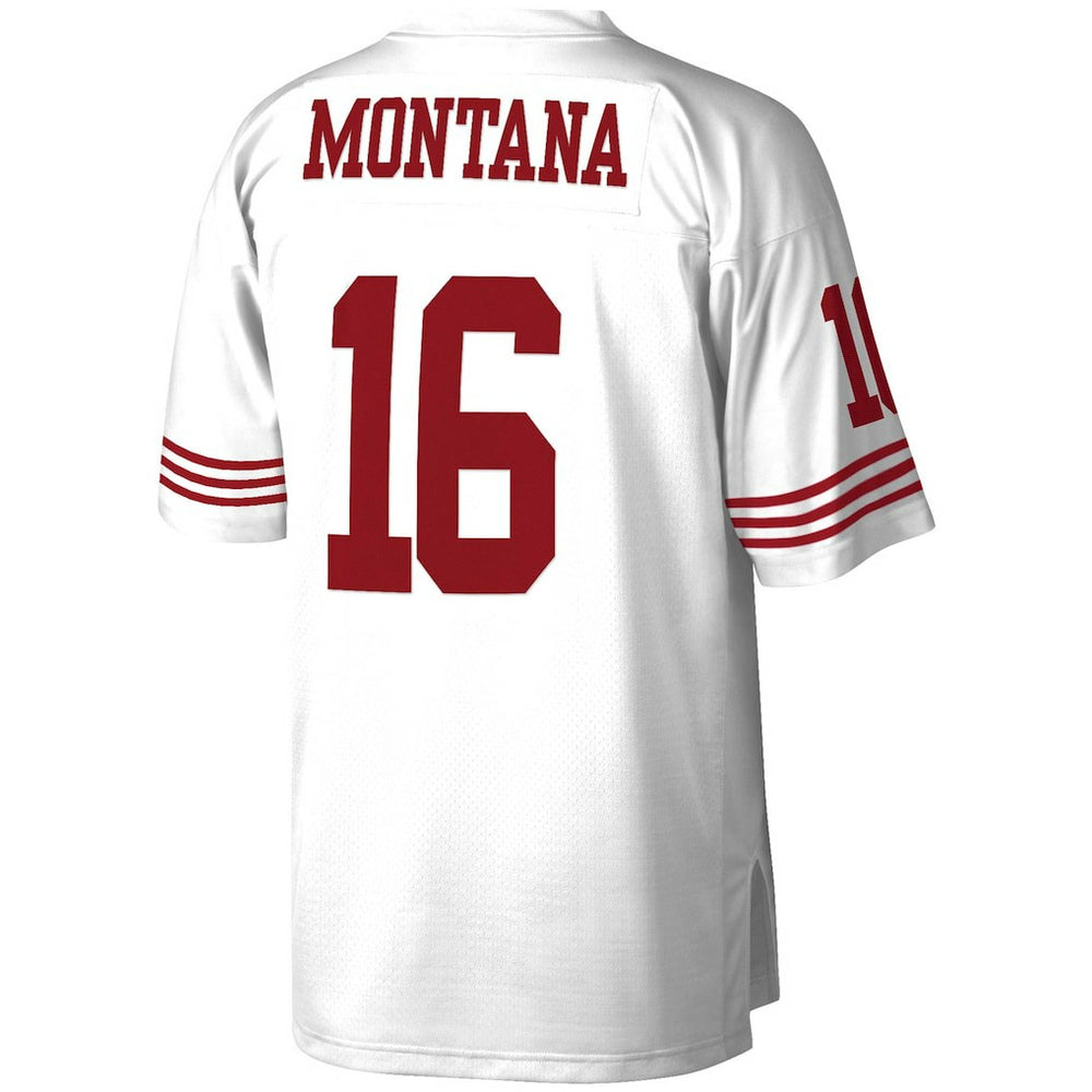 Joe Montana San Francisco 49ers 1990 Legacy Replica Jersey - White - Mitchell & Ness