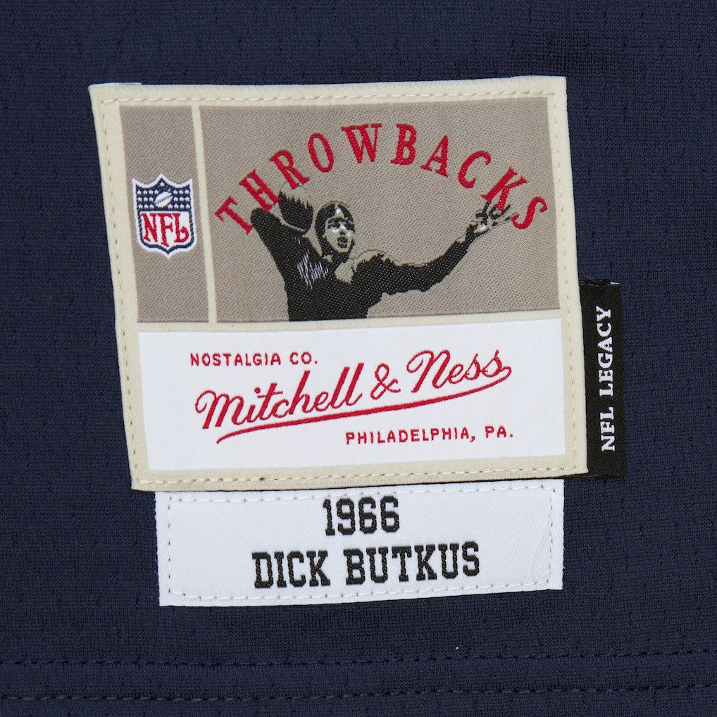 Dick Butkus Chicago Bears Legacy Replica Jersey - Navy - Mitchell & Ness