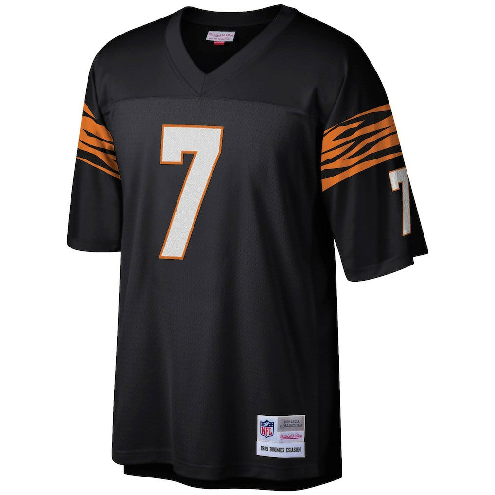 Boomer Esiason Cincinnati Bengals Legacy Replica Jersey - Black - Mitchell & Ness