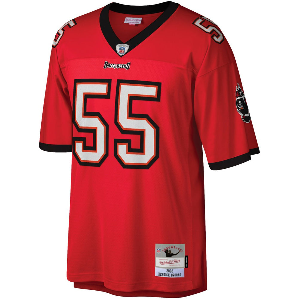 Derrick Brooks Tampa Bay Buccaneers Legacy Replica Jersey - Red - Mitchell & Ness