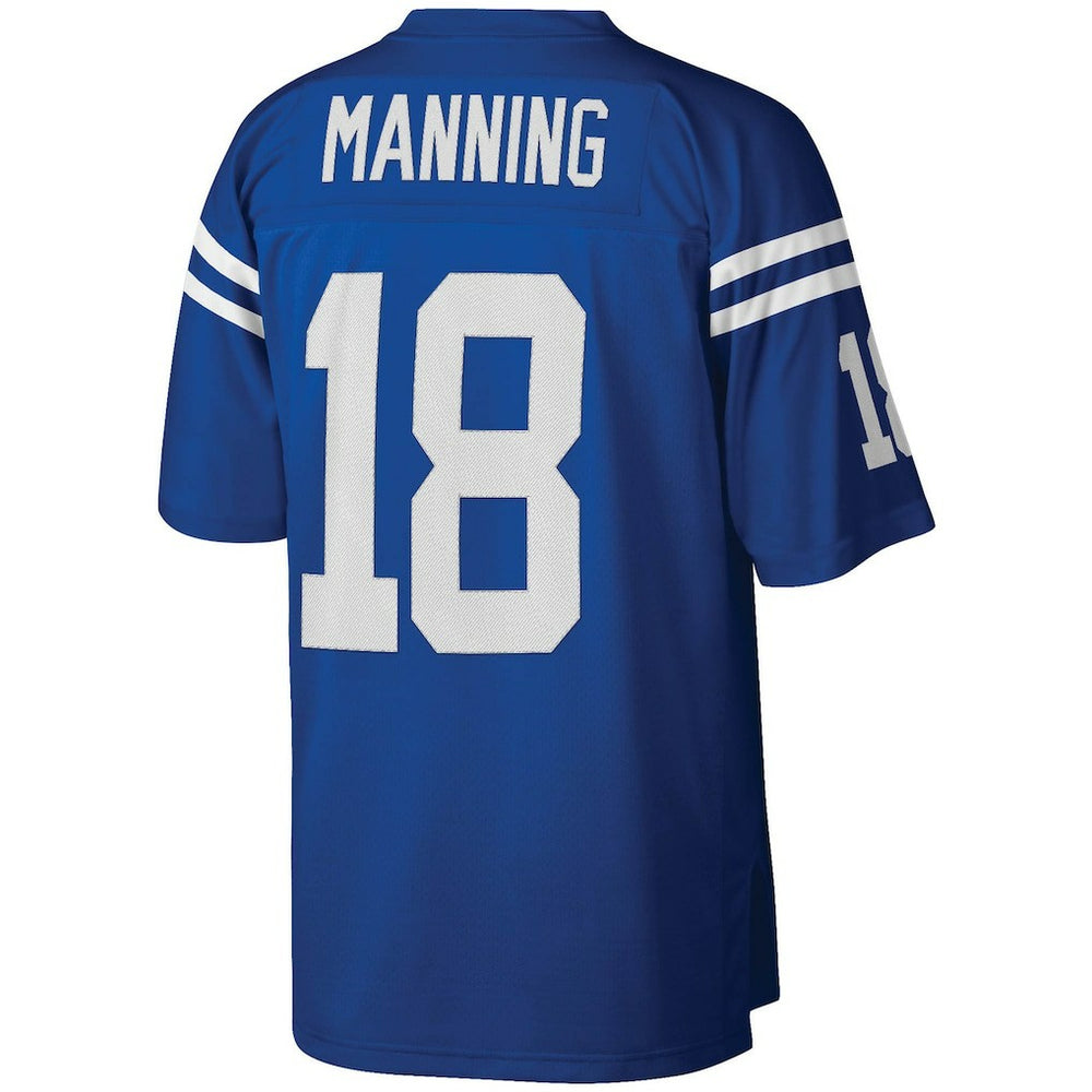 Peyton Manning Indianapolis Colts Legacy Replica Jersey - Royal - Mitchell & Ness