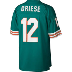 Bob Griese Miami Dolphins Legacy Replica Jersey - Aqua - Mitchell & Ness