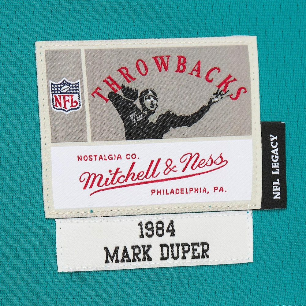 Mark Duper Miami Dolphins Legacy Replica Jersey - Aqua - Mitchell & Ness