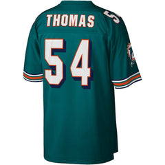 Zach Thomas Miami Dolphins Legacy Replica Jersey - Aqua - Mitchell & Ness