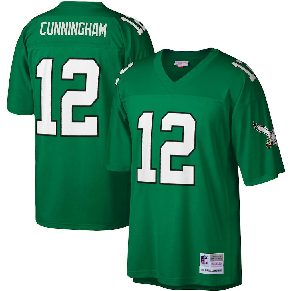 Randall Cunningham Philadelphia Eagles Legacy Replica Jersey - Kelly Green - Mitchell & Ness