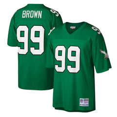 Jerome Brown Philadelphia Eagles Legacy Replica Jersey - Kelly Green - Mitchell & Ness