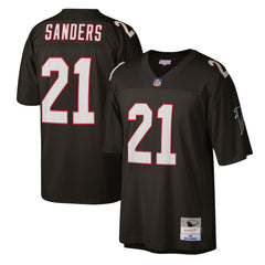 Deion Sanders Atlanta Falcons Legacy Replica Jersey - Black - Mitchell & Ness