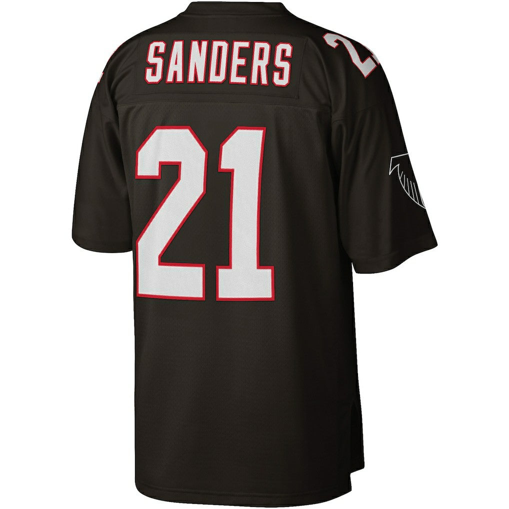 Deion Sanders Atlanta Falcons Legacy Replica Jersey - Black - Mitchell & Ness