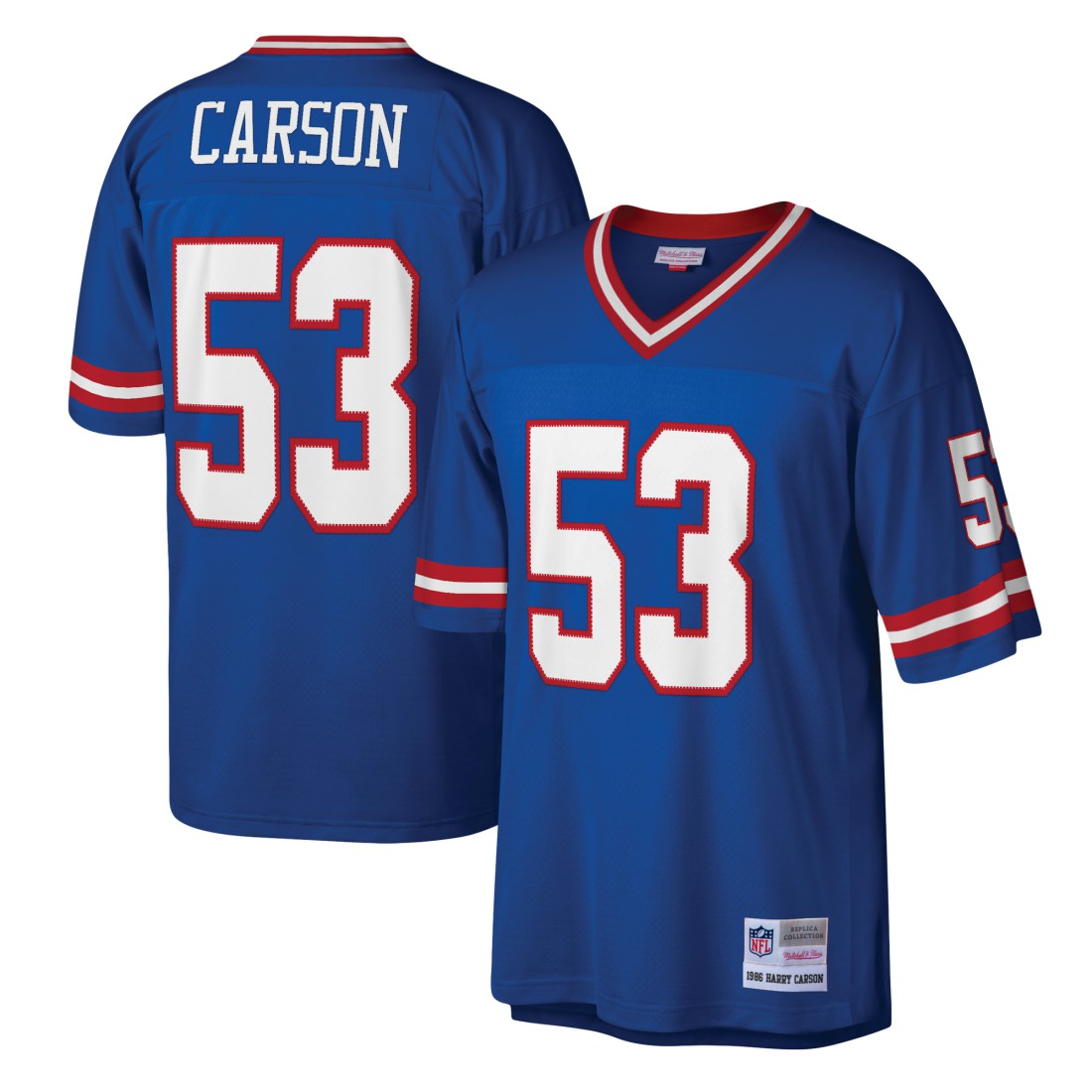 Harry Carson New York Giants Legacy Replica Jersey - Royal - Mitchell & Ness
