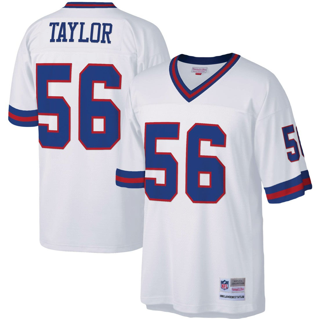 Lawrence Taylor New York Giants Legacy Replica Jersey - White - Mitchell & Ness