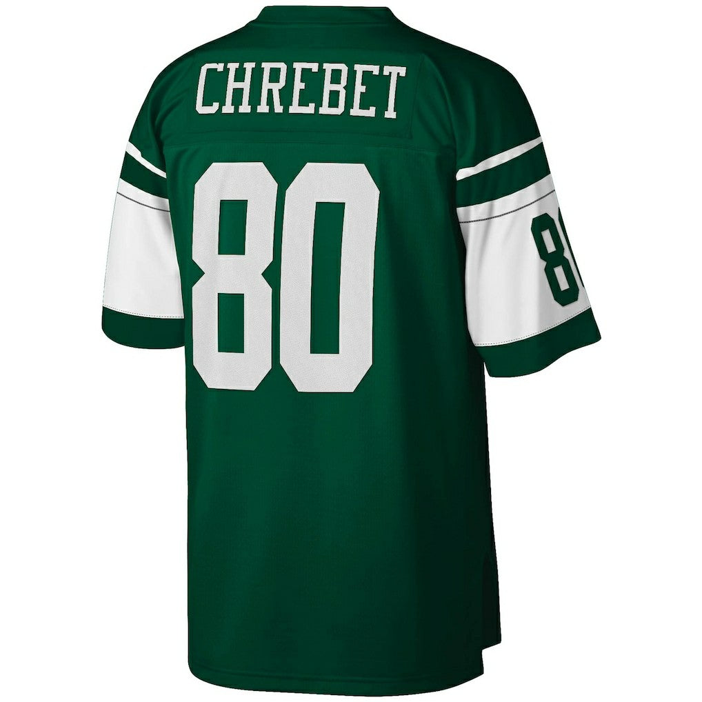 Wayne Chrebet New York Jets Legacy Replica Jersey - Green - Mitchell & Ness