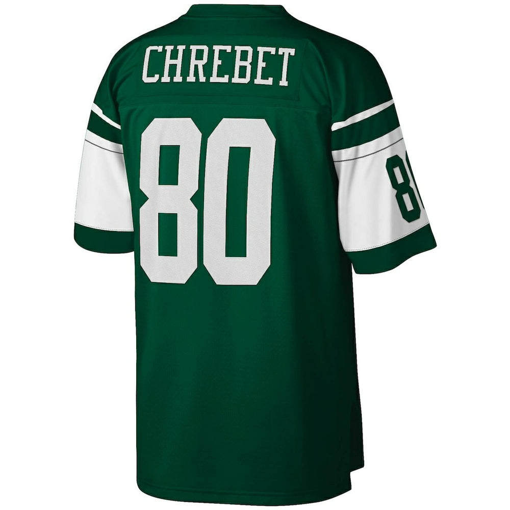 Wayne Chrebet New York Jets Legacy Replica Jersey - Green - Mitchell & Ness