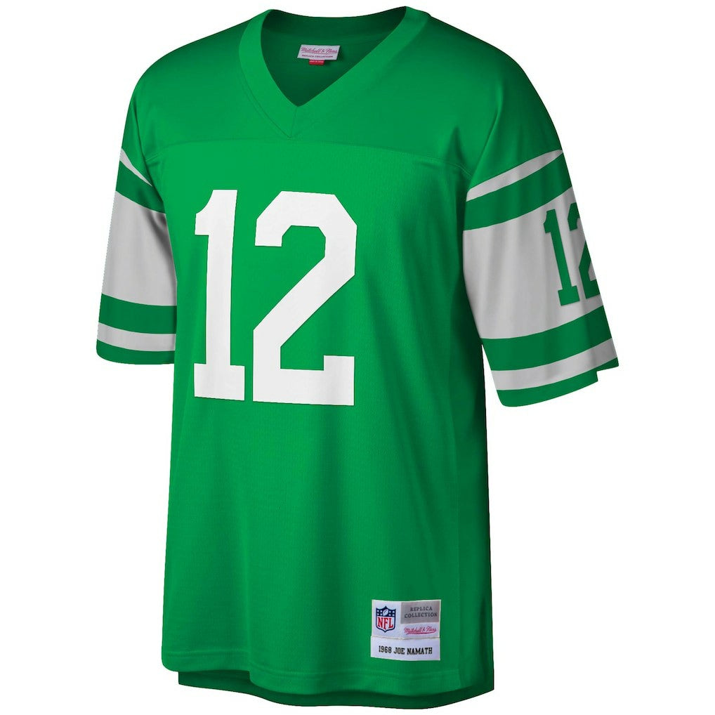 Joe Namath New York Jets Legacy Replica Jersey - Kelly Green - Mitchell & Ness