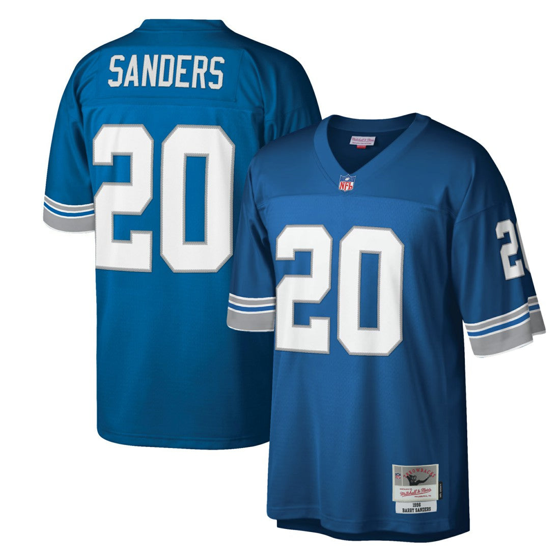 Barry Sanders Detroit Lions Legacy Replica Jersey - Blue - Mitchell & Ness