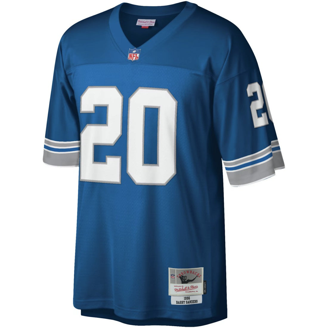 Barry Sanders Detroit Lions Legacy Replica Jersey - Blue - Mitchell & Ness