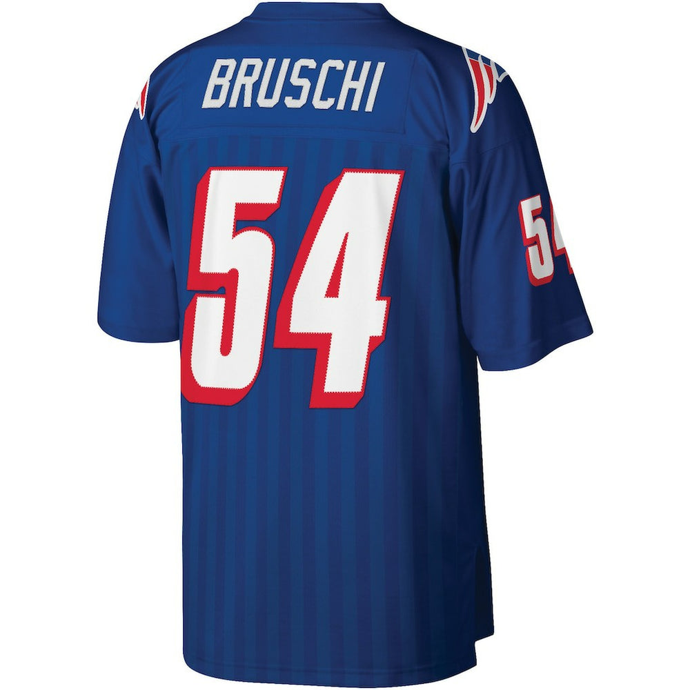 Tedy Bruschi New England Patriots Legacy Replica Jersey - Royal - Mitchell & Ness