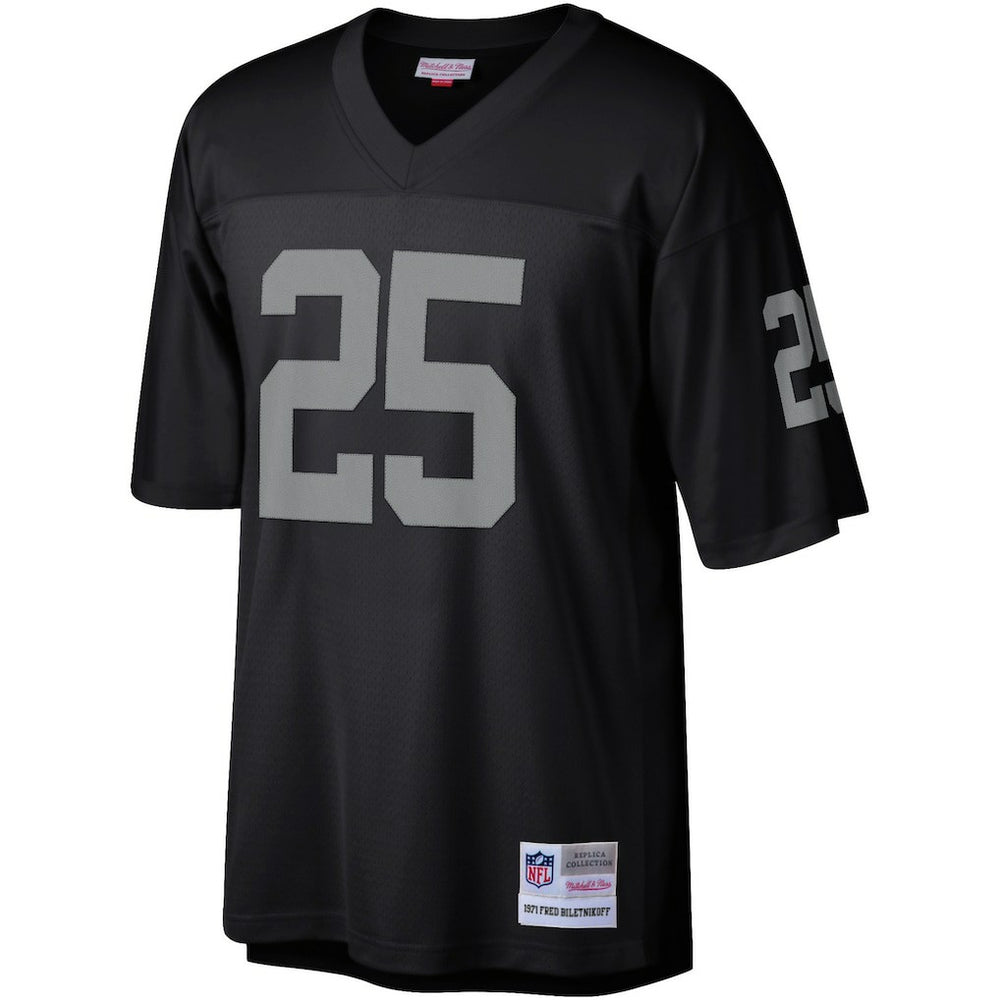 Fred Biletnikoff Las Vegas Raiders Legacy Replica Jersey - Black - Mitchell & Ness