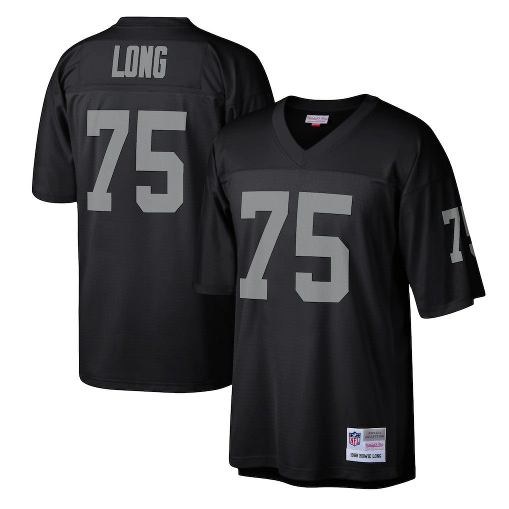 Howie Long Las Vegas Raiders Legacy Replica Jersey - Black - Mitchell & Ness