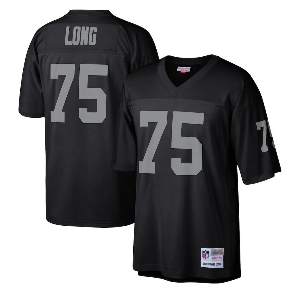 Howie Long Las Vegas Raiders Legacy Replica Jersey - Black - Mitchell & Ness