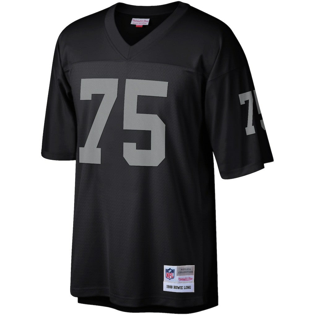 Howie Long Las Vegas Raiders Legacy Replica Jersey - Black - Mitchell & Ness