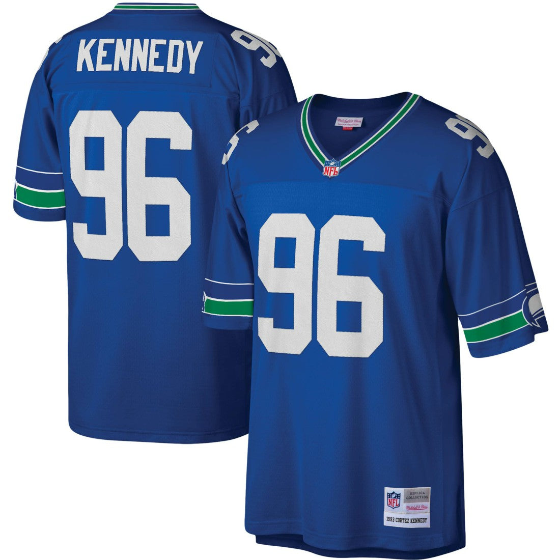 Cortez Kennedy Seattle Seahawks Legacy Replica Jersey - Royal - Mitchell & Ness