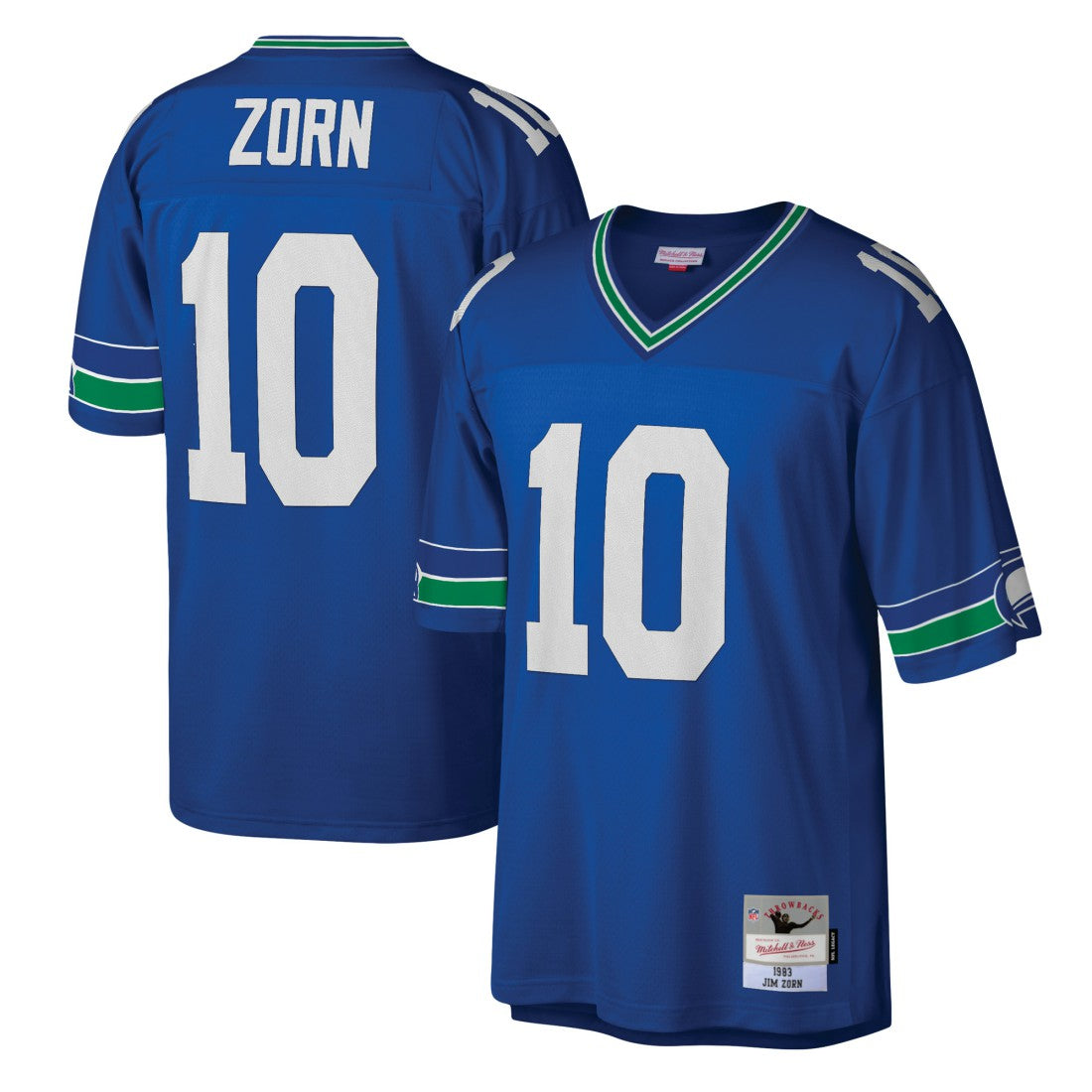 Jim Zorn Seattle Seahawks Legacy Replica Jersey - Royal - Mitchell & Ness