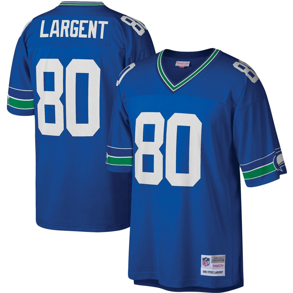 Steve Largent Seattle Seahawks Legacy Replica Jersey - Royal - Mitchell & Ness