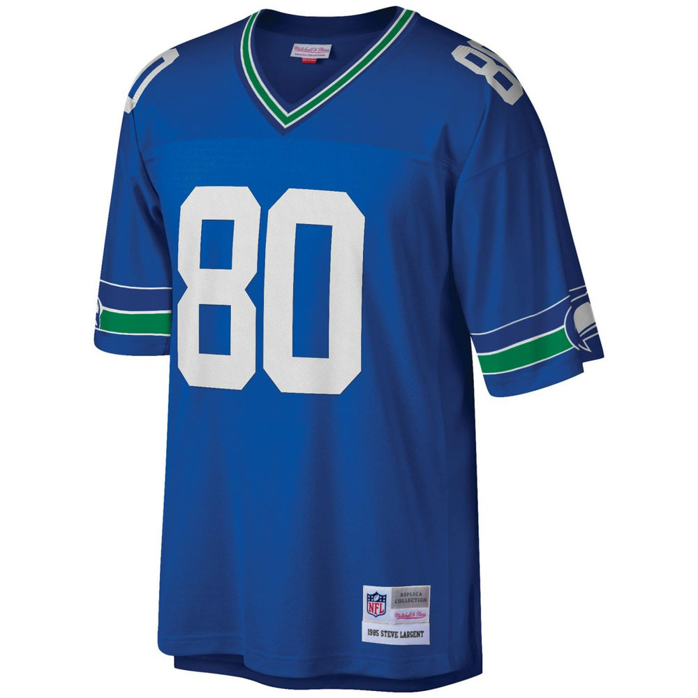 Steve Largent Seattle Seahawks Legacy Replica Jersey - Royal - Mitchell & Ness