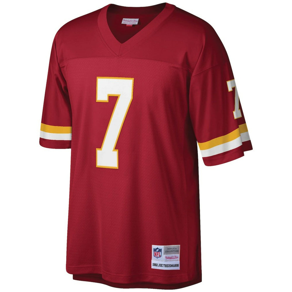 Joe Theismann Washington Football Team Legacy Replica Jersey - Burgundy - Mitchell & Ness