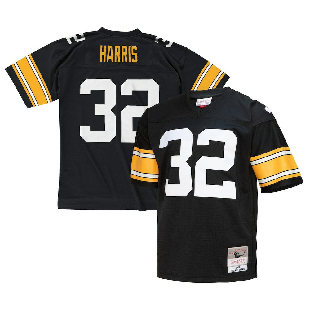 Franco Harris Pittsburgh Steelers Legacy Replica Jersey - Black - Mitchell & Ness