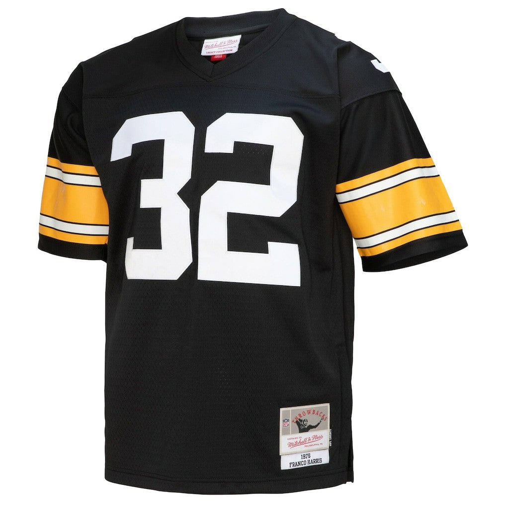 Franco Harris Pittsburgh Steelers Legacy Replica Jersey - Black - Mitchell & Ness