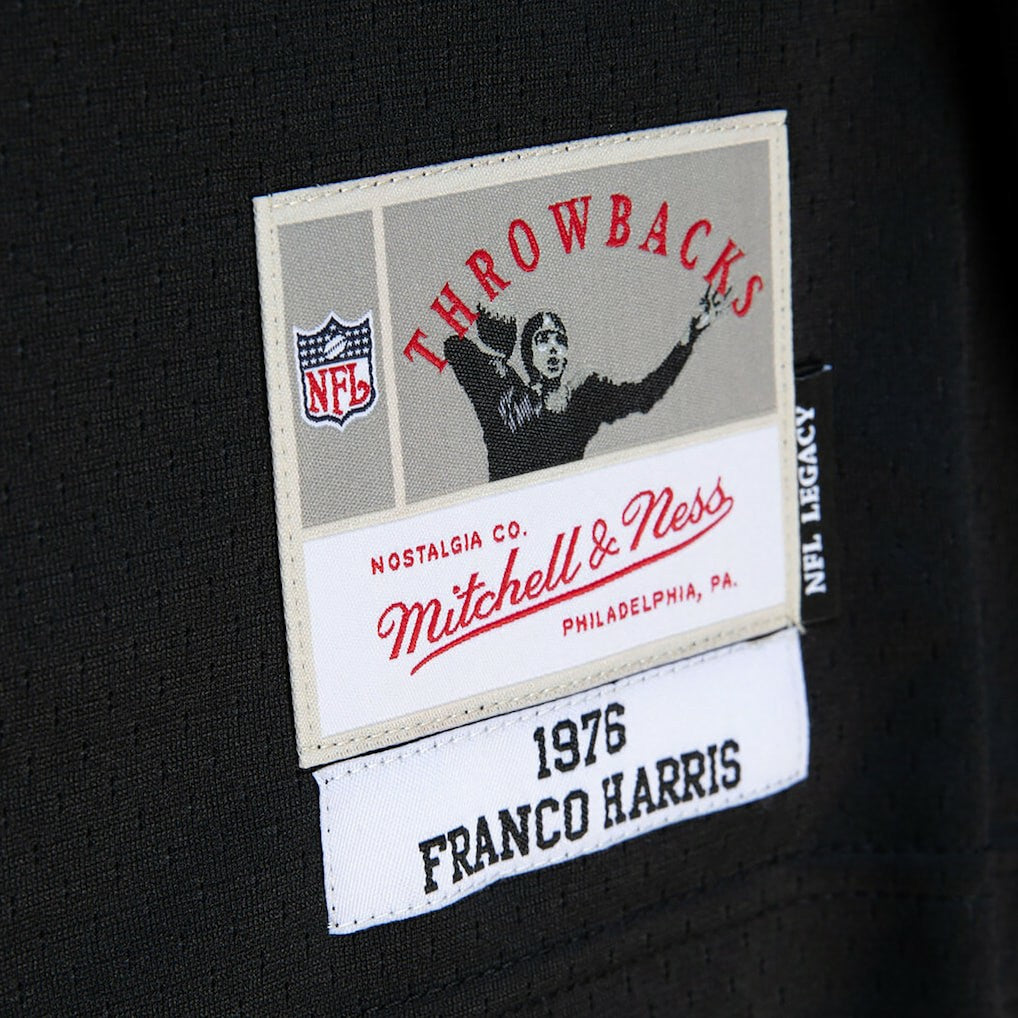 Franco Harris Pittsburgh Steelers Legacy Replica Jersey - Black - Mitchell & Ness