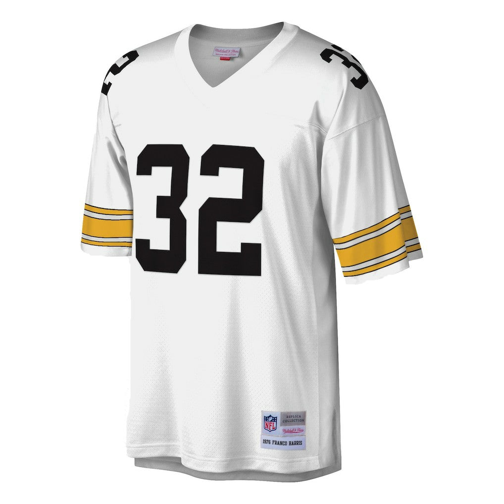 Franco Harris Pittsburgh Steelers Legacy Replica Jersey - White - Mitchell & Ness