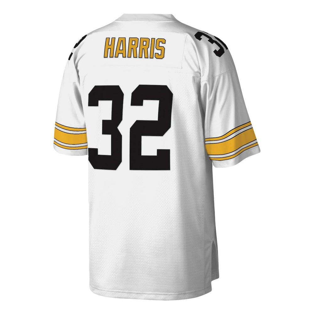 Franco Harris Pittsburgh Steelers Legacy Replica Jersey - White - Mitchell & Ness