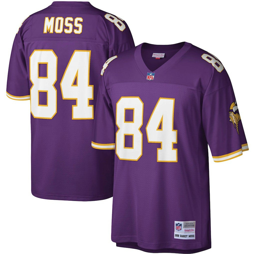 Randy Moss Minnesota Vikings Legacy Replica Jersey - Purple - Mitchell & Ness