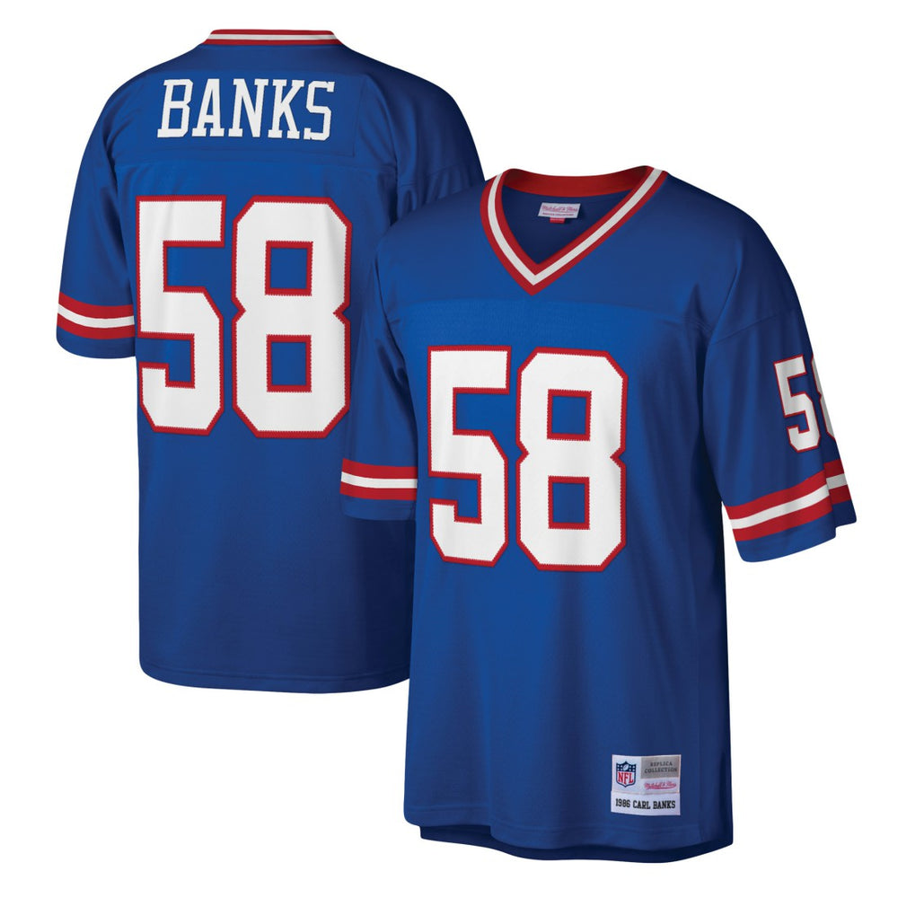 Carl Banks New York Giants Legacy Replica Jersey - Royal - Mitchell & Ness