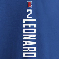 Fanatics Kawhi Leonard LA Clippers Playmaker Name & Number T-Shirt Blue