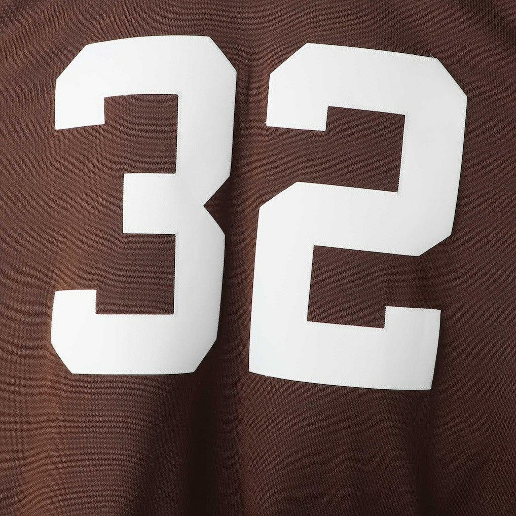 Jim Brown Cleveland Browns 1964 Authentic Throwback Retired Player Jersey - Brown - Mitchell & Ness