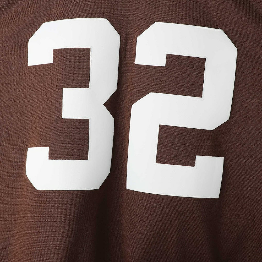 Jim Brown Cleveland Browns 1964 Authentic Throwback Retired Player Jersey - Brown - Mitchell & Ness